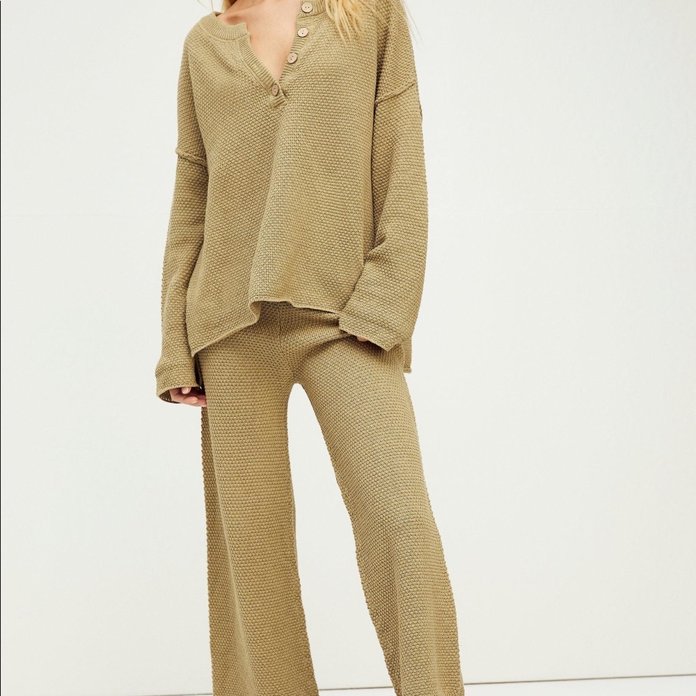 Free people hailee sweater set